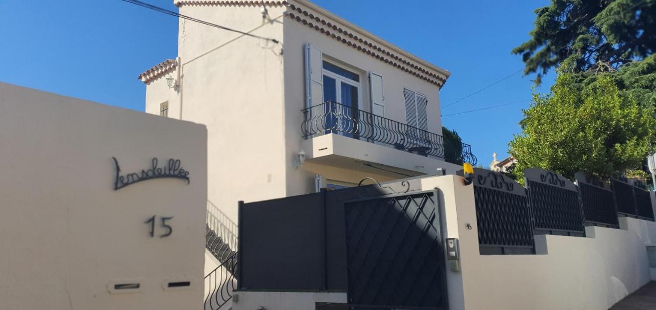 L Ensoleillee Maison 2 Chambres-Private House Cannes Exteriör bild